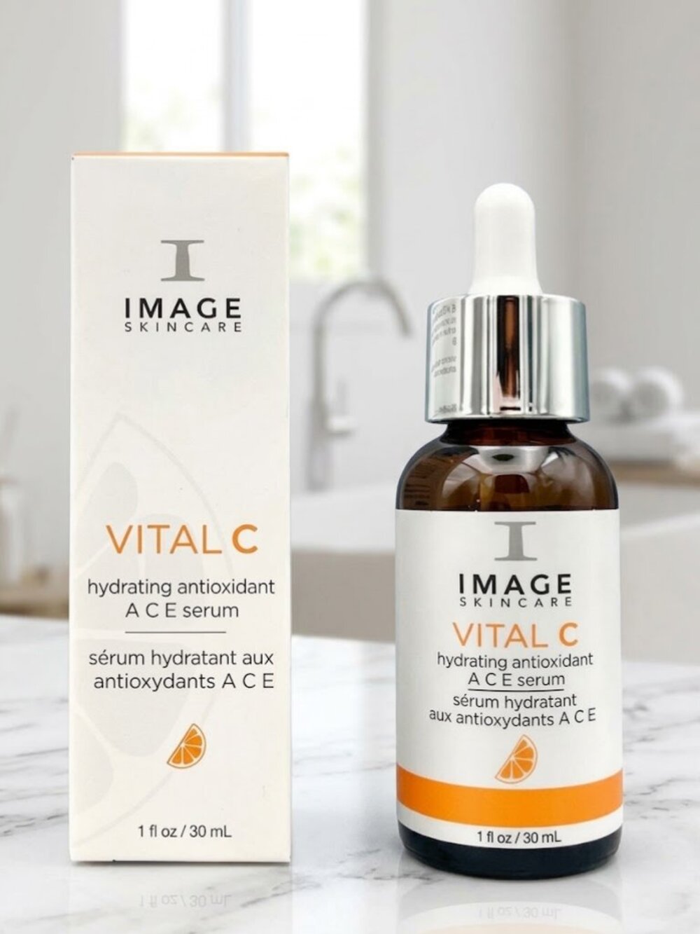 Image Skincare Vital C Hydrating Antioxidant A C E Serum 1 oz 30ml New Sealed